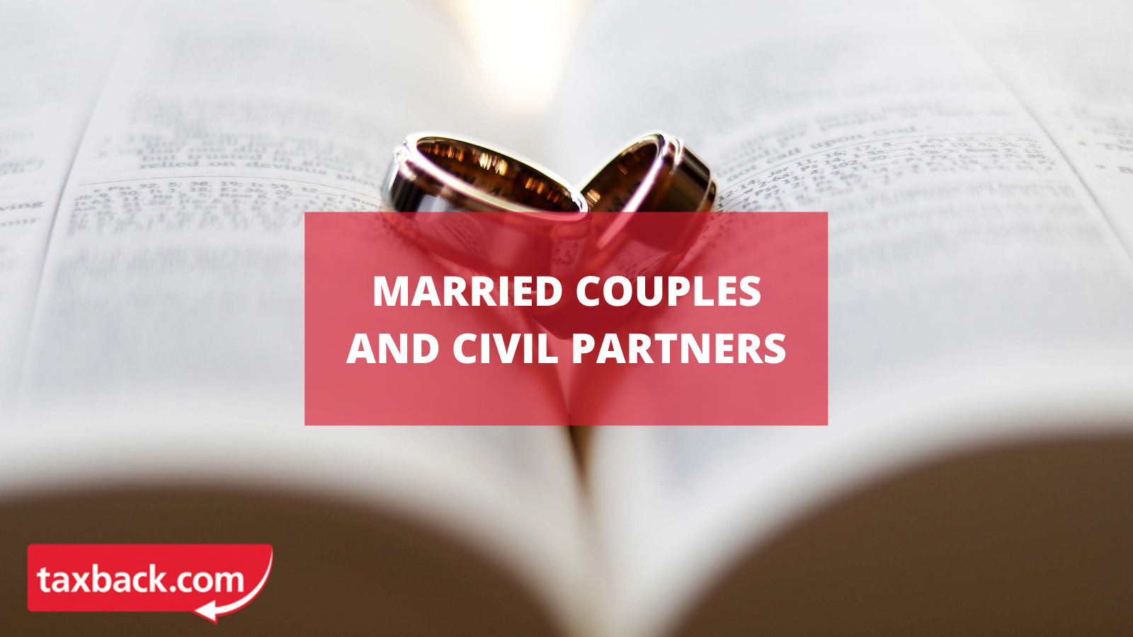 Taxation of married couples and civil partners